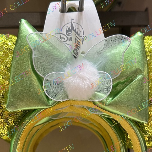 NWT Disney Parks Tinkerbell Minnie Ears Headband - Picture 2 of 4